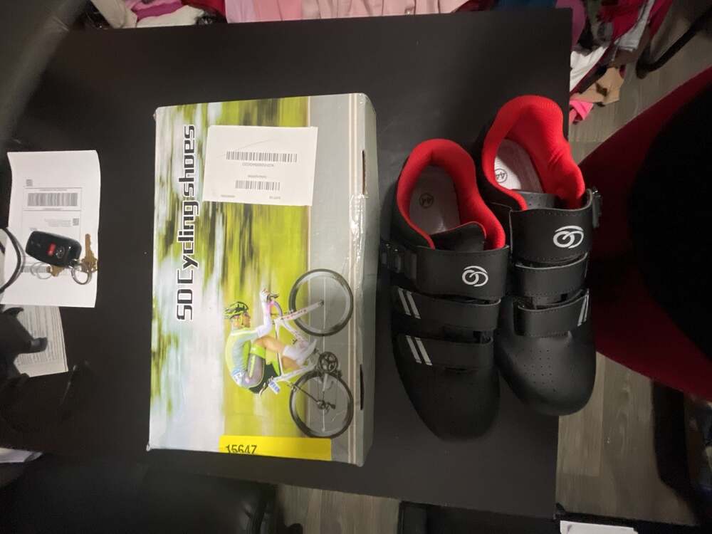 SD Cycling Shoes Professional Road Bike Cycling Shoes Size 44